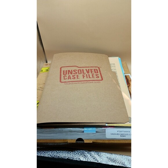 Unsolved Case Files Game Jamie Banks Cold Case Murder Mystery Detective-Reset - Picture 4 of 4